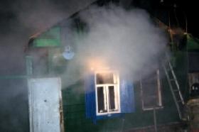 В Красноуфимском районе за ночь сгорело 2 дома