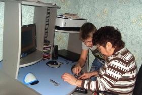 В селе Криулино школьники обучают взрослых компьютерной грамоте