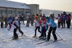 На днях прошли городские соревнования по лыжным гонкам «Быстрая лыжня»