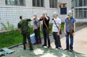 Красноуфимские старшеклассники приняли участие в учебных военных сборах