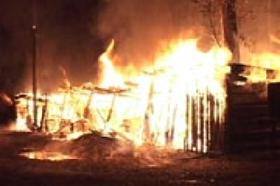 В Красноуфимском районе сгорел частный жилой дом